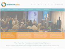 Tablet Screenshot of burlesonseminars.com
